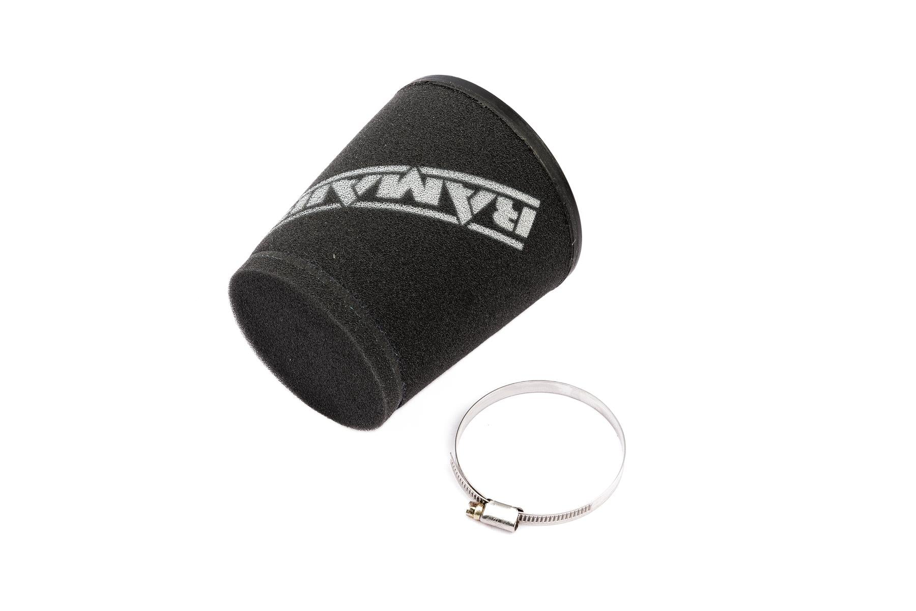 Ramair Foam Universal Cone Intake Rubber Neck Offset Air Filter 70mm (2.75inch) ID
