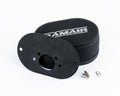 Filtre à air en mousse de carburateur avec plaque de base pour SU HS6 (Mini déporté) - Hauteur interne 40mm