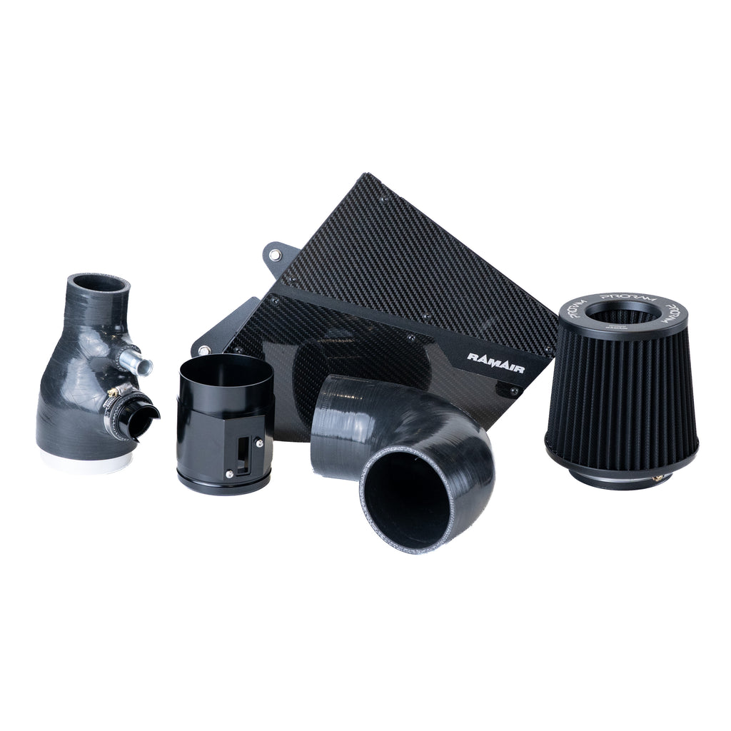 Kit di aspirazione pieghettato con coperchio in fibra di carbonio per BMW serie G 2.0 B48