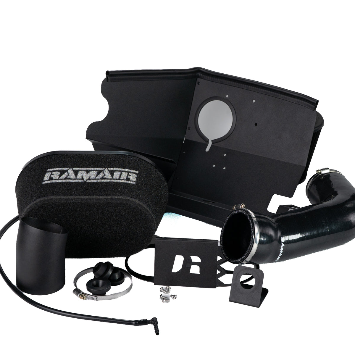 Kit di aspirazione Performance Foam per 2.0 TSI MQB VAG - Tubo nero