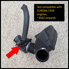 Pleated Intake Kit with Carbon Fibre Lid for BMW G Series 2.0 B48