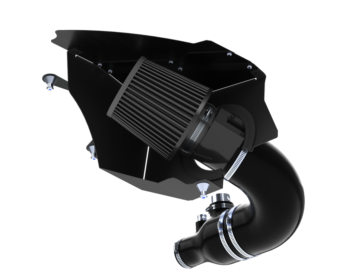 Pleated Intake Kit with Carbon Fibre Lid for BMW G Series 2.0 B48