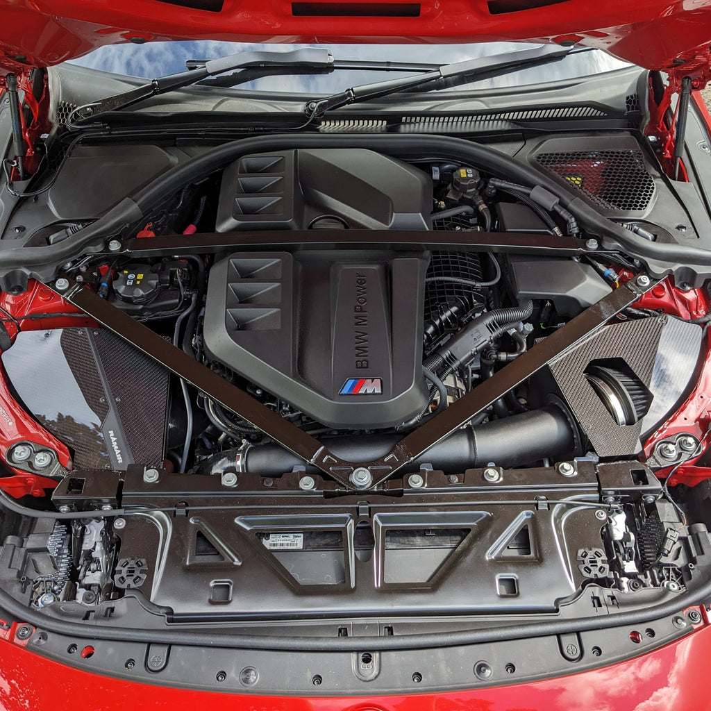 Kit d'admission Performance Foam avec couvercle en carbone pour BMW M2 M3 M4 3.0T S58