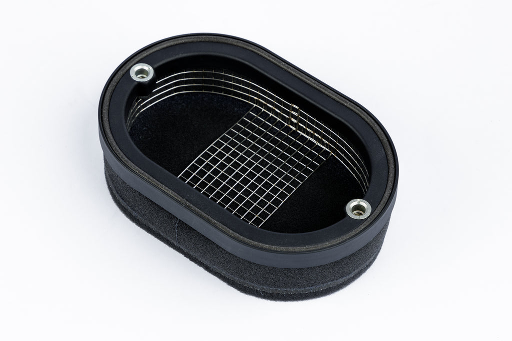 Carburettor Foam Air Filter with Baseplate to fit SU HS2 1.25in (32mm Mini Offset) - 40mm Internal Height