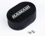 Carburettor Foam Air Filter with Baseplate to fit SU HS2 1.25in (32mm Mini Offset) - 65mm Internal Height