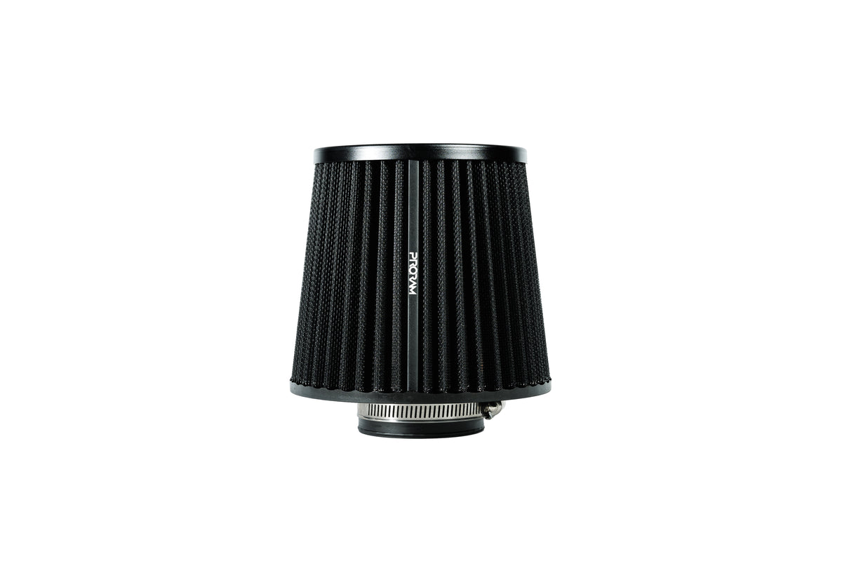 Filtro de aire de admisión de rendimiento universal Ramair de 2,4 pulgadas (60 mm de diámetro interior) con abrazadera seca
