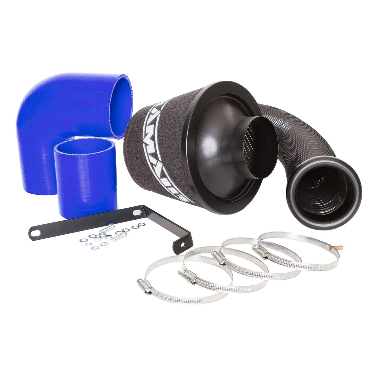 Kit de inducción de espuma de alto rendimiento para VW MK5 Golf R32 3.2 V6 - Mangueras azules