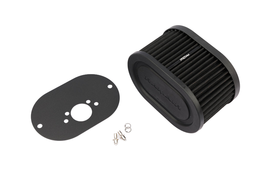 Pleated Carburettor Intake Air Filter Baseplate to fit SU HIF6 HIF44 1.7in 100mm