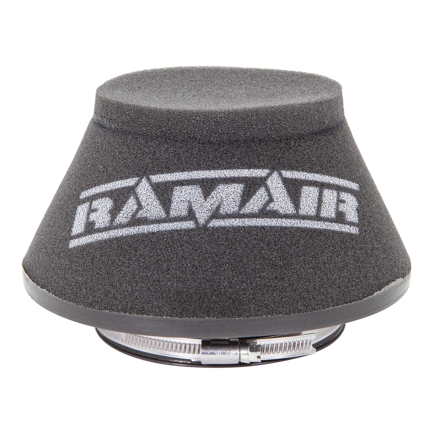Ramair Foam Offset 100mm (3.9inch) ID Neck Polymer Base Neck Cone Air Filter