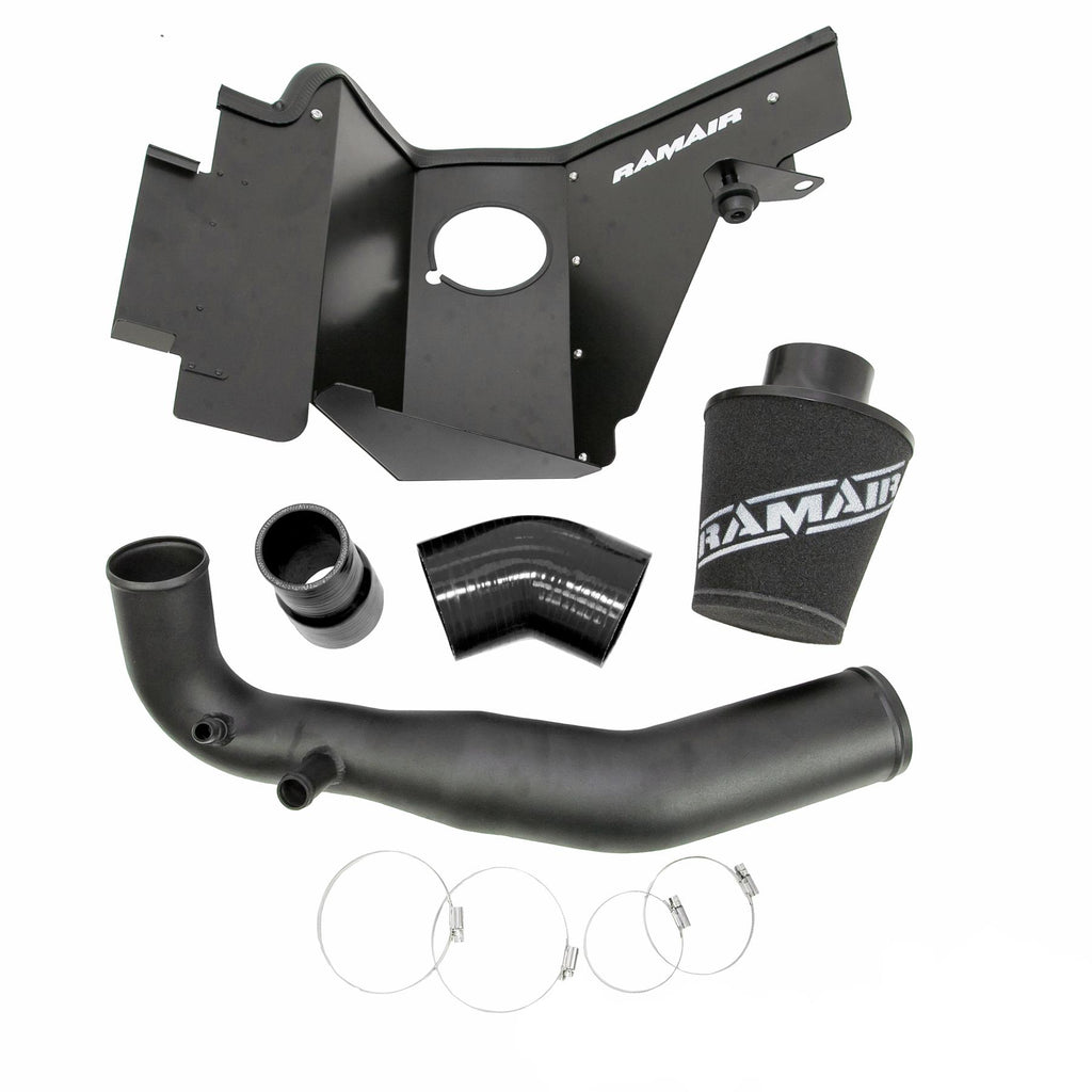 Performance Foam Induction Kit for 2.3 Ecoboost Ford Mustang - Black Hose