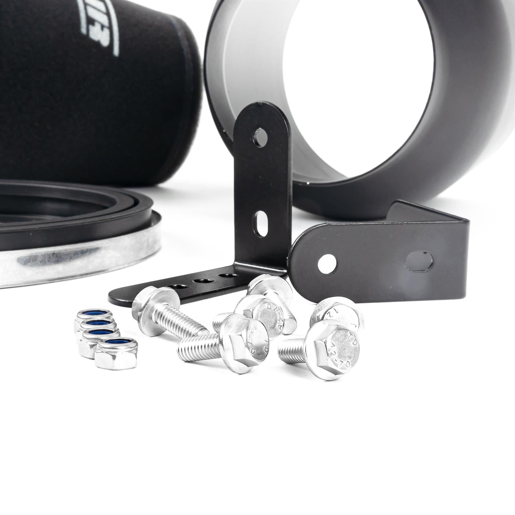 ProMax Large Universal Foam 90mm Alloy Neck Air Filter in Enclosed Airbox