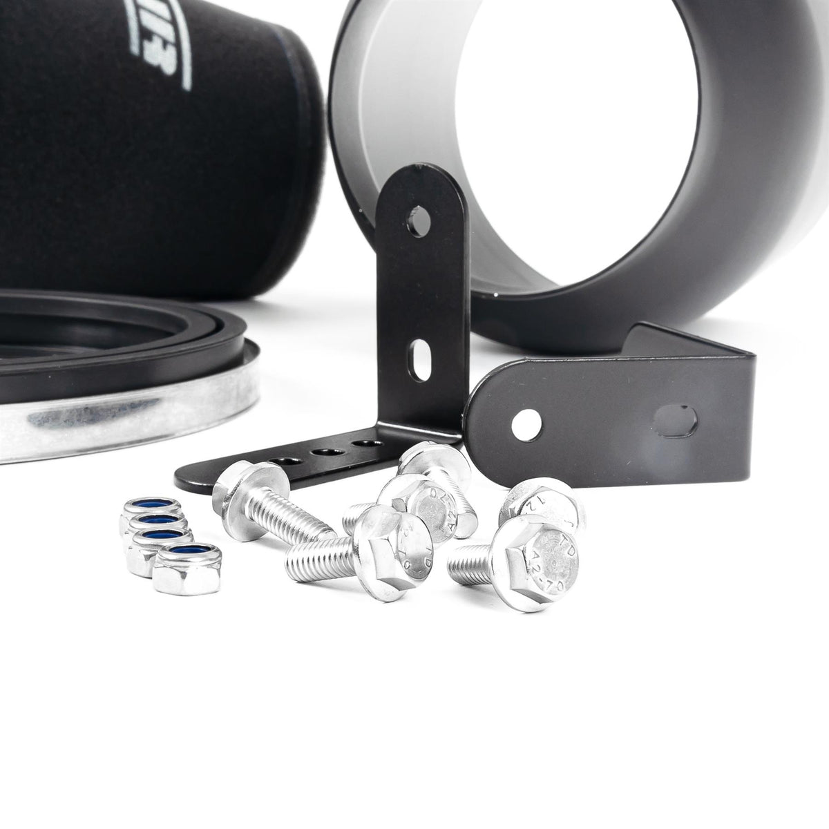 ProMax Large Universal Foam 90mm Alloy Neck Air Filter in Enclosed Airbox