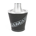 Ramair Foam Performance Universal Cone Air Large Filter Coupler - 100mm (3.9inch) Silver