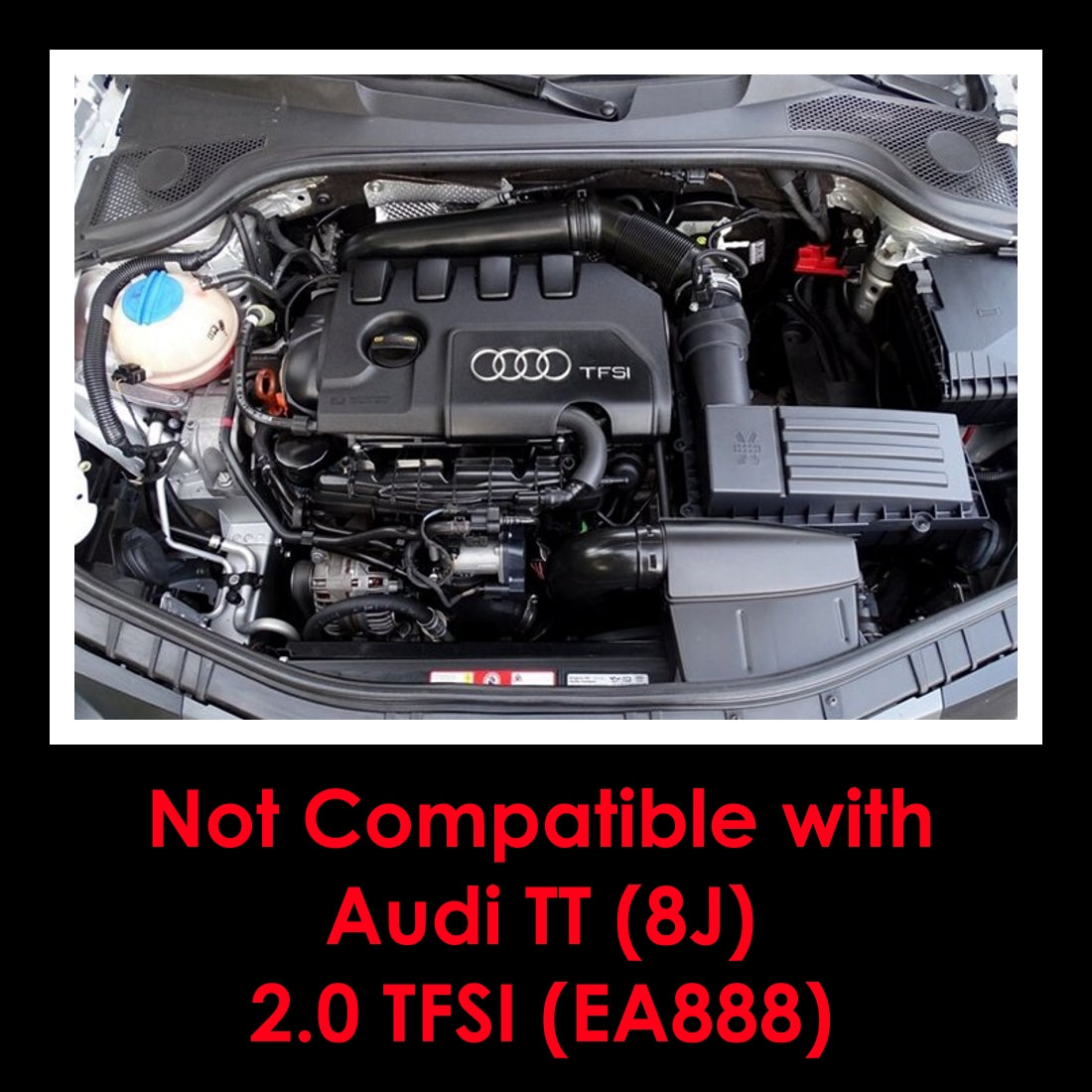 Kit d'admission en mousse Performance pour Audi TT 8J 2.0 TFSI (EA888 CESA)