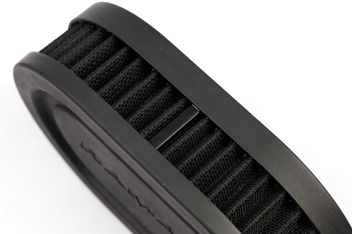 Pleated Carburettor Intake Air Filter Baseplate to fit Dellorto 40 DHLA - 40mm