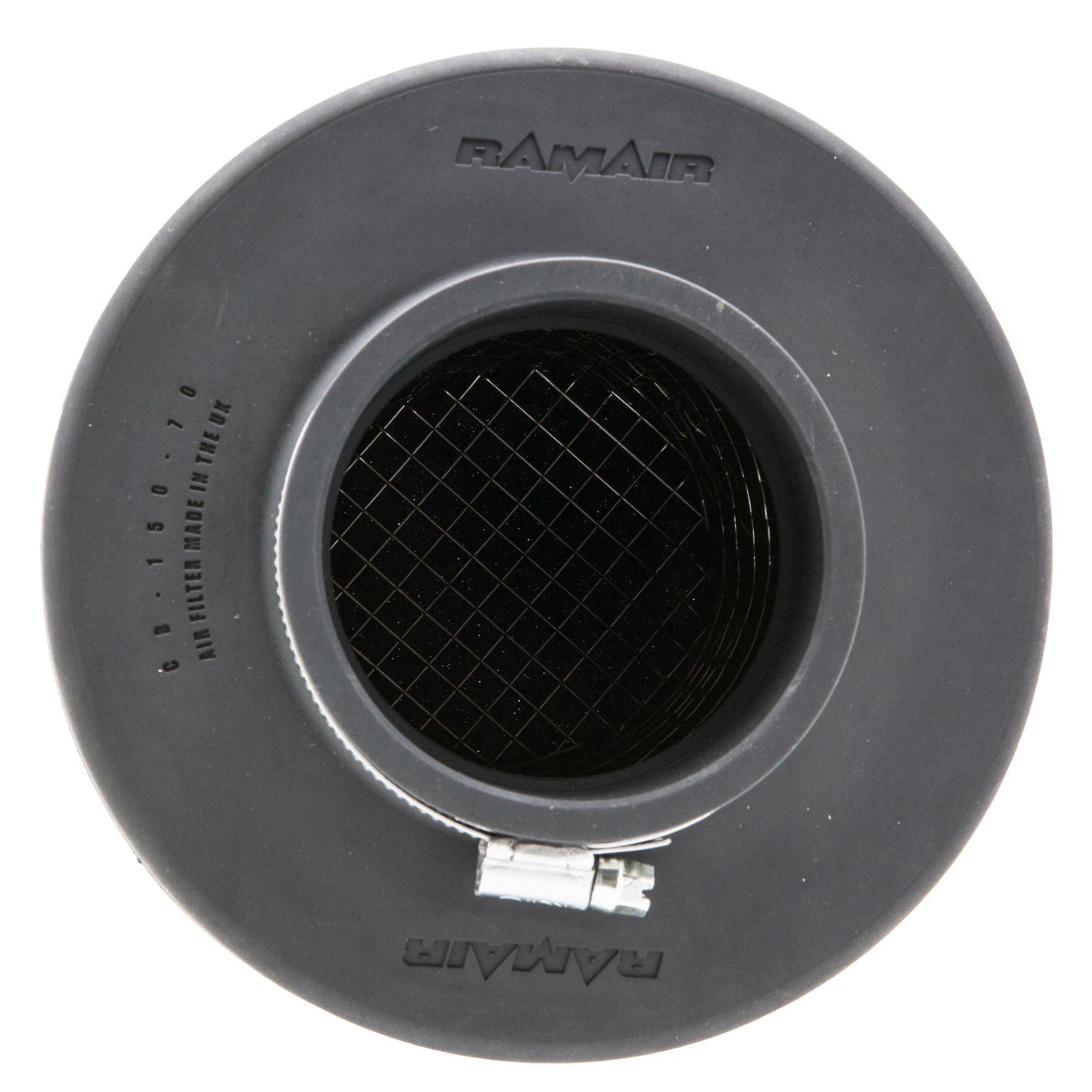 Ramair Foam 70mm (2.75inch) ID Neck Polymer Base Neck Cone Air Filter