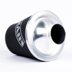 Ramair Foam Jet Stream Medium Cone Air Filter 80mm (3.1inch) OD Silver