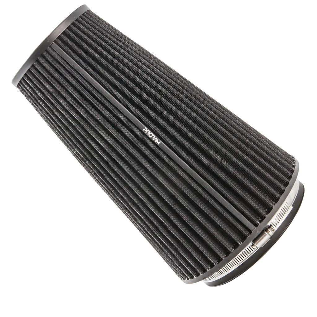 Ramair Pleated Universal XL Cone Air Filter Intake with Velocity Stack 102mm (4inch) OD