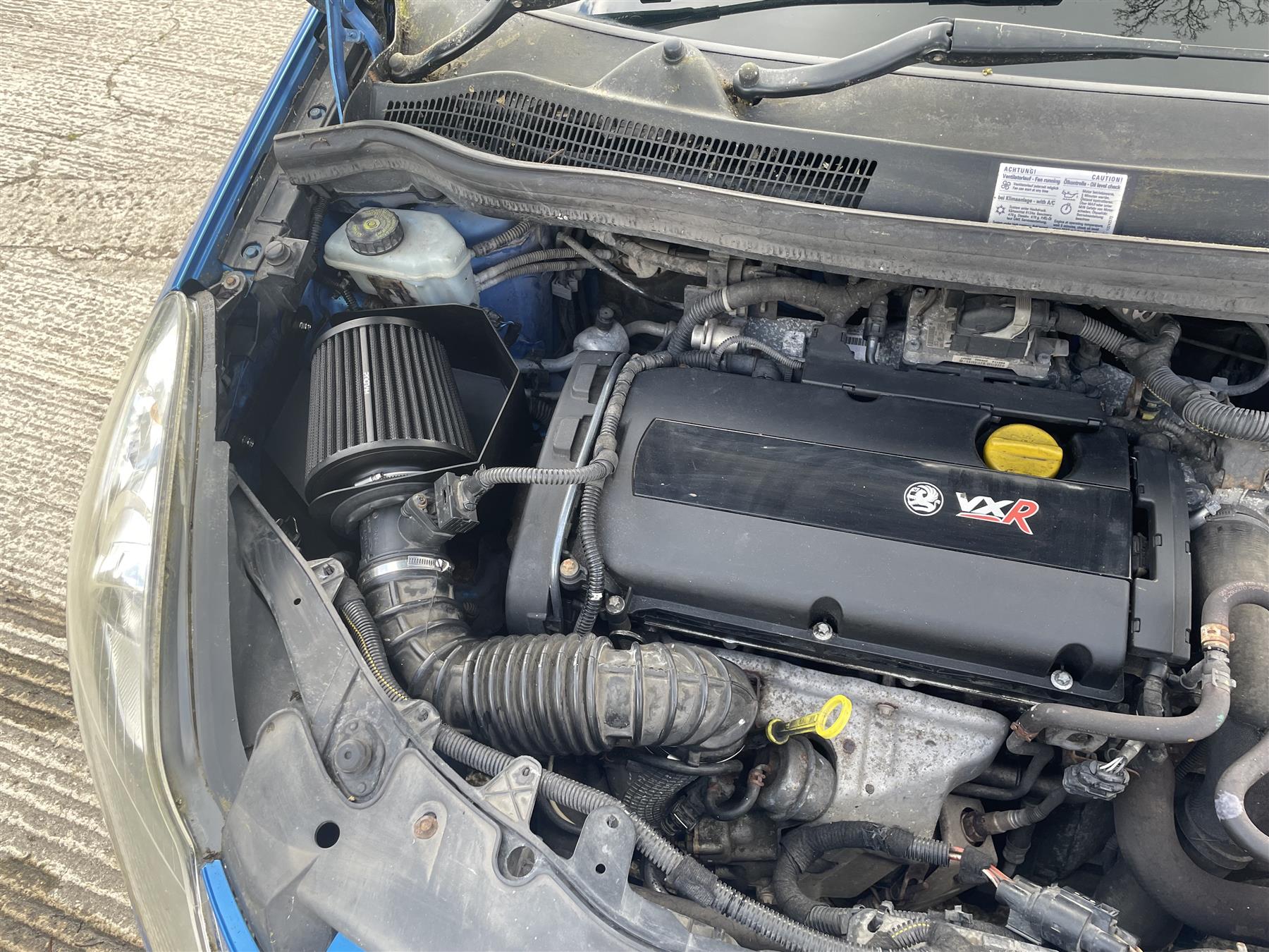 Performance Pleated Induction Kit for Vauxhall Corsa VXR