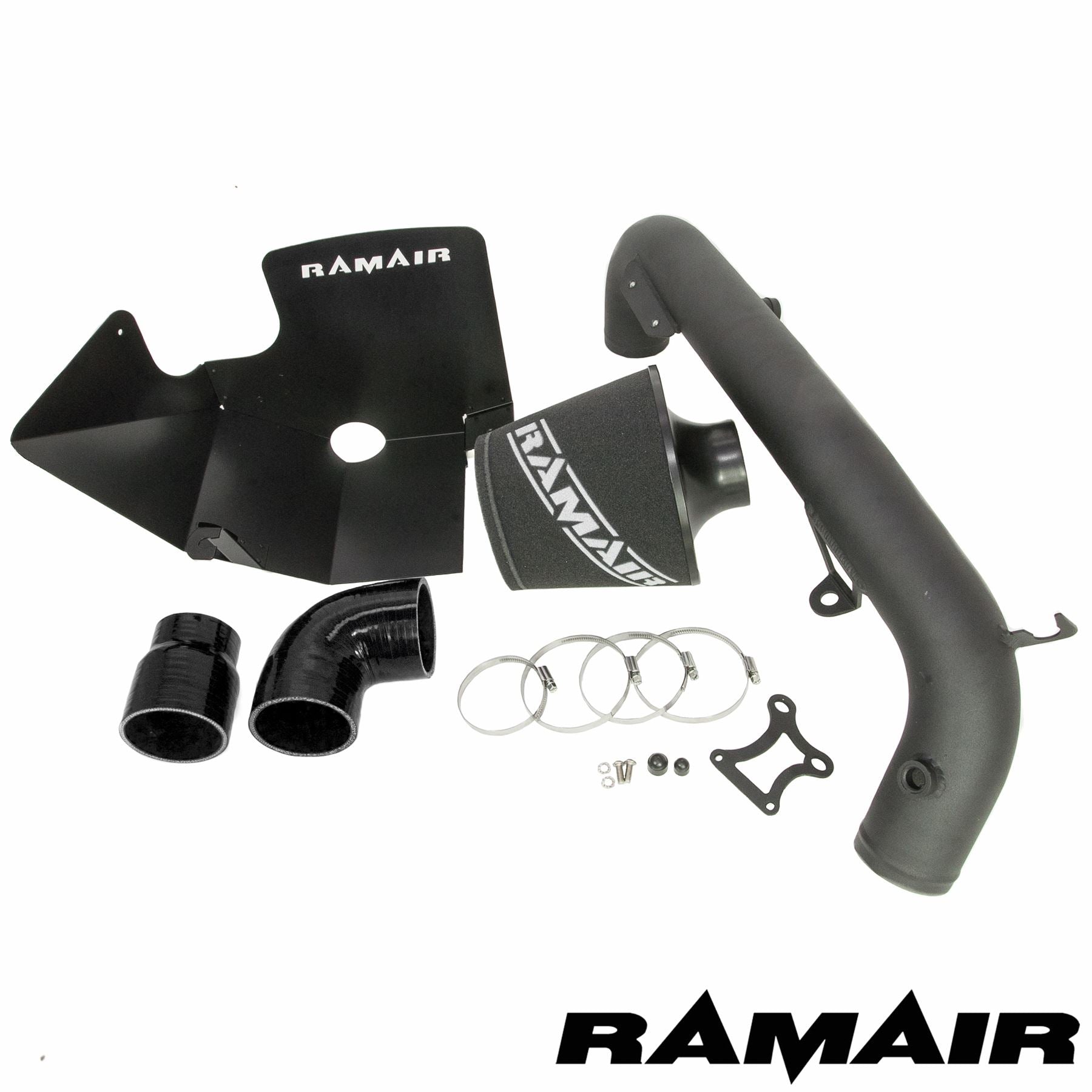 Performance Foam Induction Kit for 2.3 Ecoboost MK3 Ford Focus RS - Black Hose