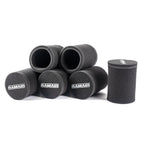 Carb Sock Foam Air Filter Single Inlet 90mm - 6 Pack