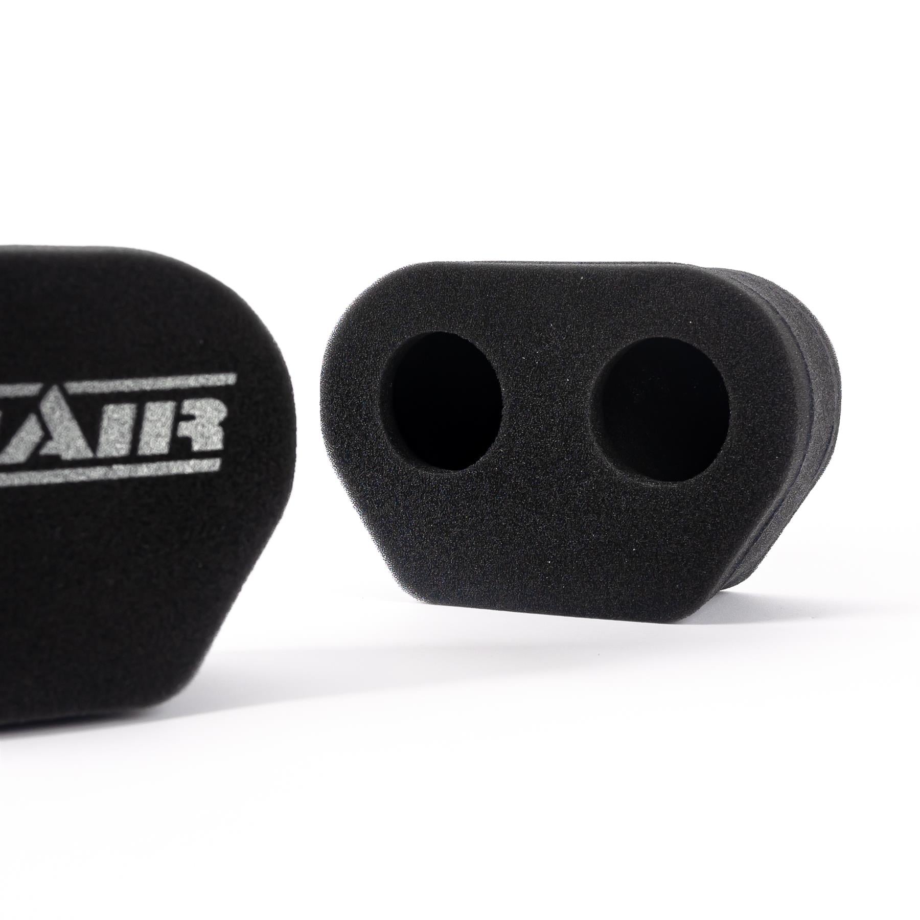 2x Twin Inlet Motorcycle Carb Sock Foam Air Filter Tall 80mm
