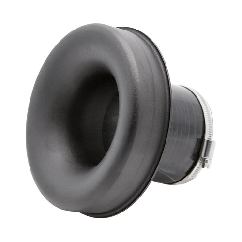 Aluminium Velocity Stack wit Silicone Coupler and Clamps 102mm (4inch)
