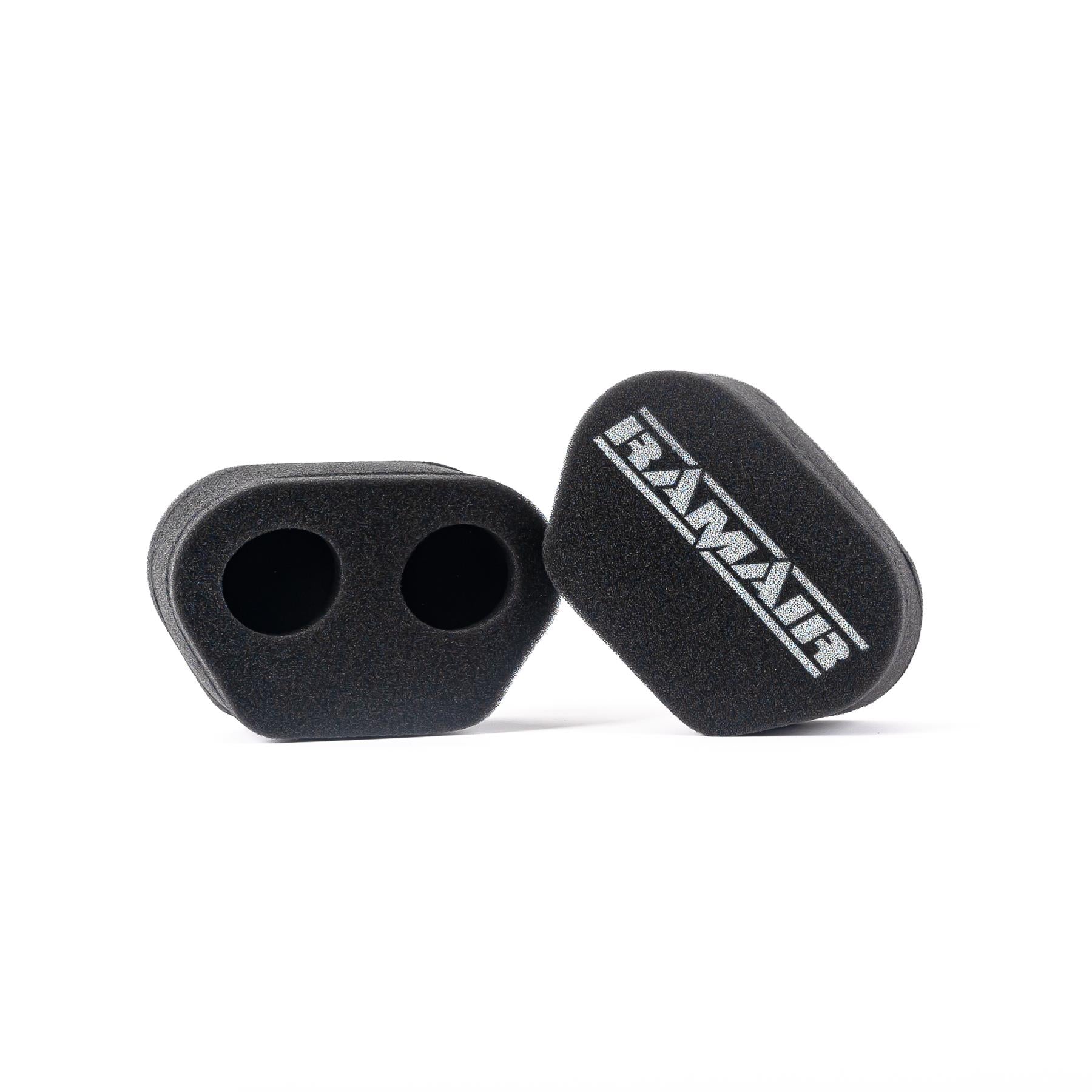 2x Twin Inlet Motorcycle Carb Sock Foam Air Filter 72mm