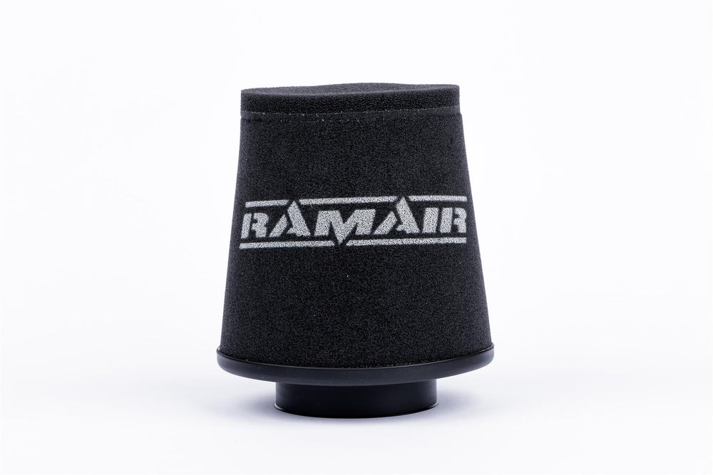 Ramair Foam Performance Universal Cone Intake Rubber Neck Air Filter 76mm (3inch) ID