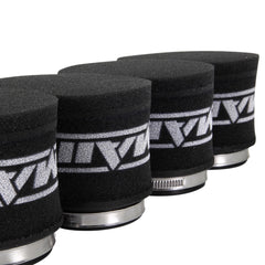 Universal Oval Foam Pod Air Filter - 55mm Carburettor Fitment