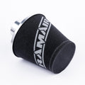 Ramair Medium Foam Filter Aluminium Base 60mm (2.3inch) OD Silver with Silicone Coupler