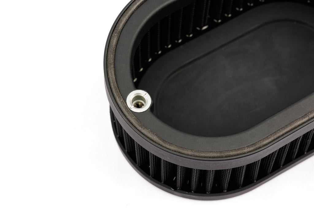 Pleated Carburettor Air Filter Baseplate to fit SU HS4, HIF4, HIF38 1.5in Mini Offset - 65mm