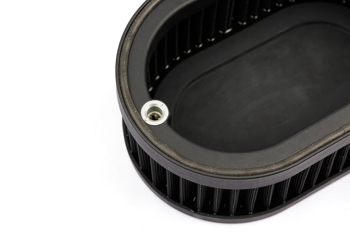 Pleated Carburettor Air Filter Baseplate to fit SU HS4, HIF4, HIF38 1.5in Mini Offset - 65mm
