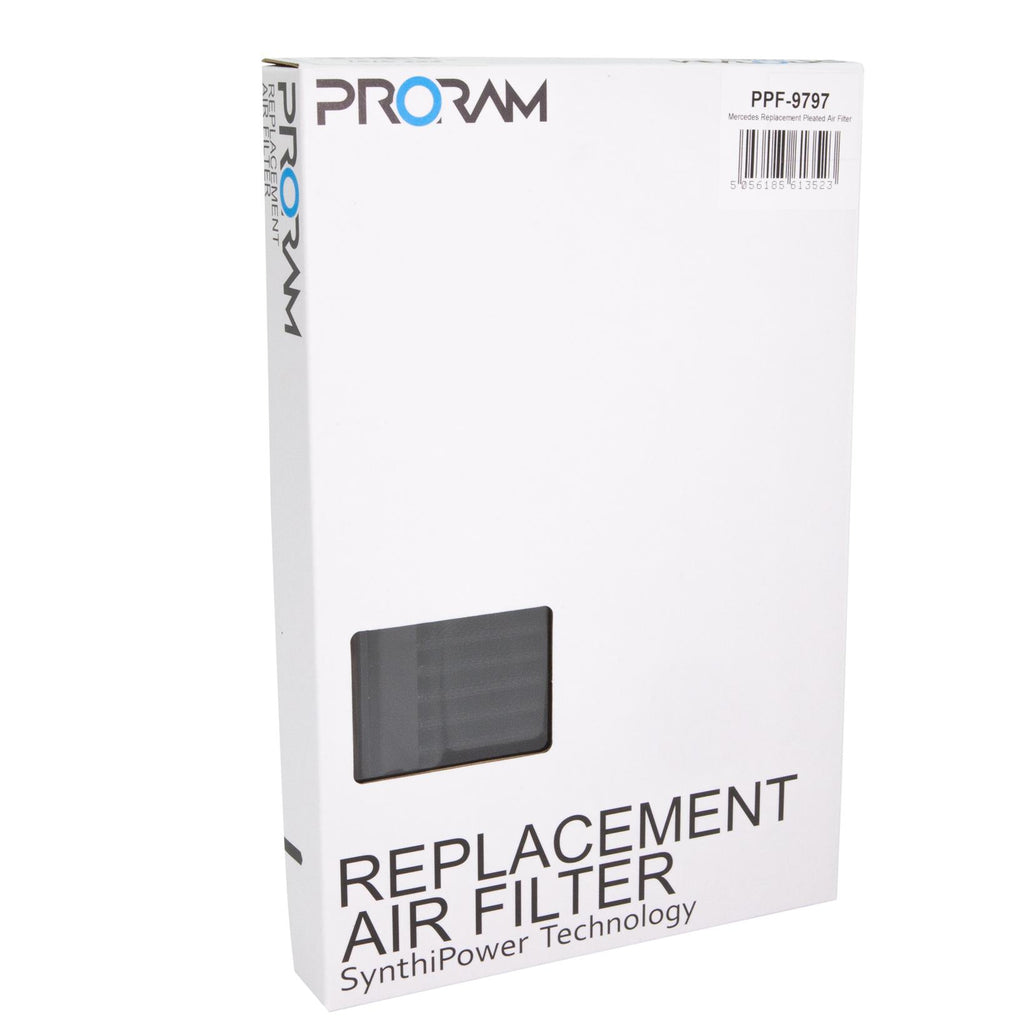Performance Pleated Replacement Air Filter for Mercedes Benz 2.0T M274