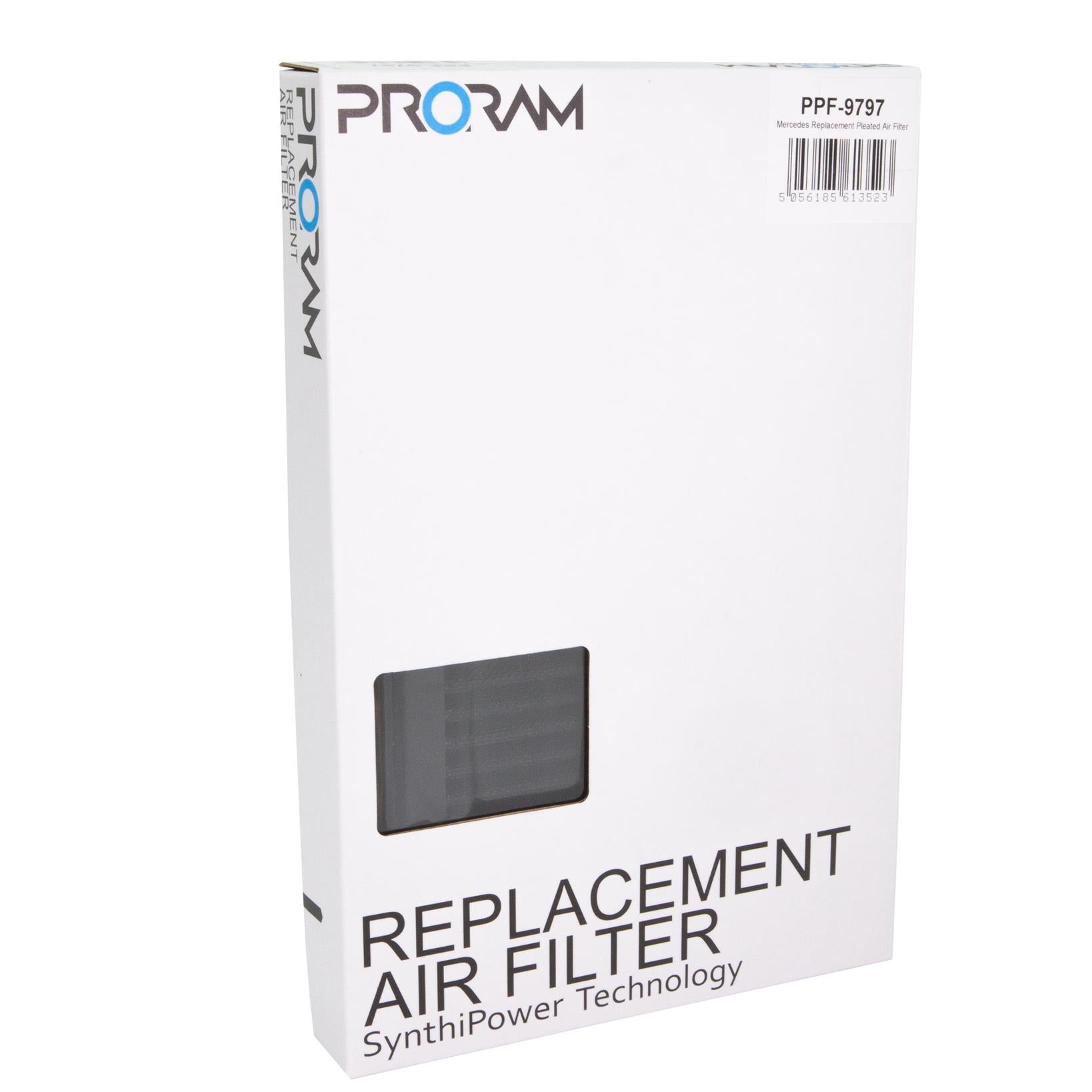 Performance Pleated Replacement Air Filter for Mercedes Benz 2.0T M274
