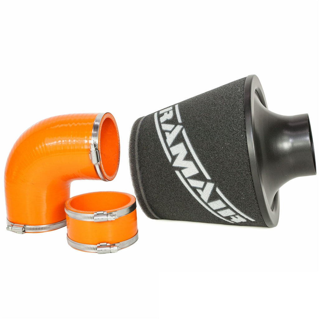 Performance Foam Induction Kit for MK2 Focus ST with ECU Holder - Orange Hoses