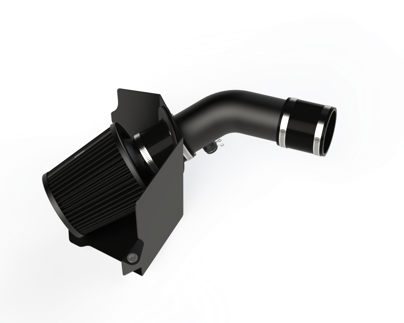 Performance Pleated Induction Kit for MK8 Ford Fiesta ST 1.5 EcoBoost - Black Hose