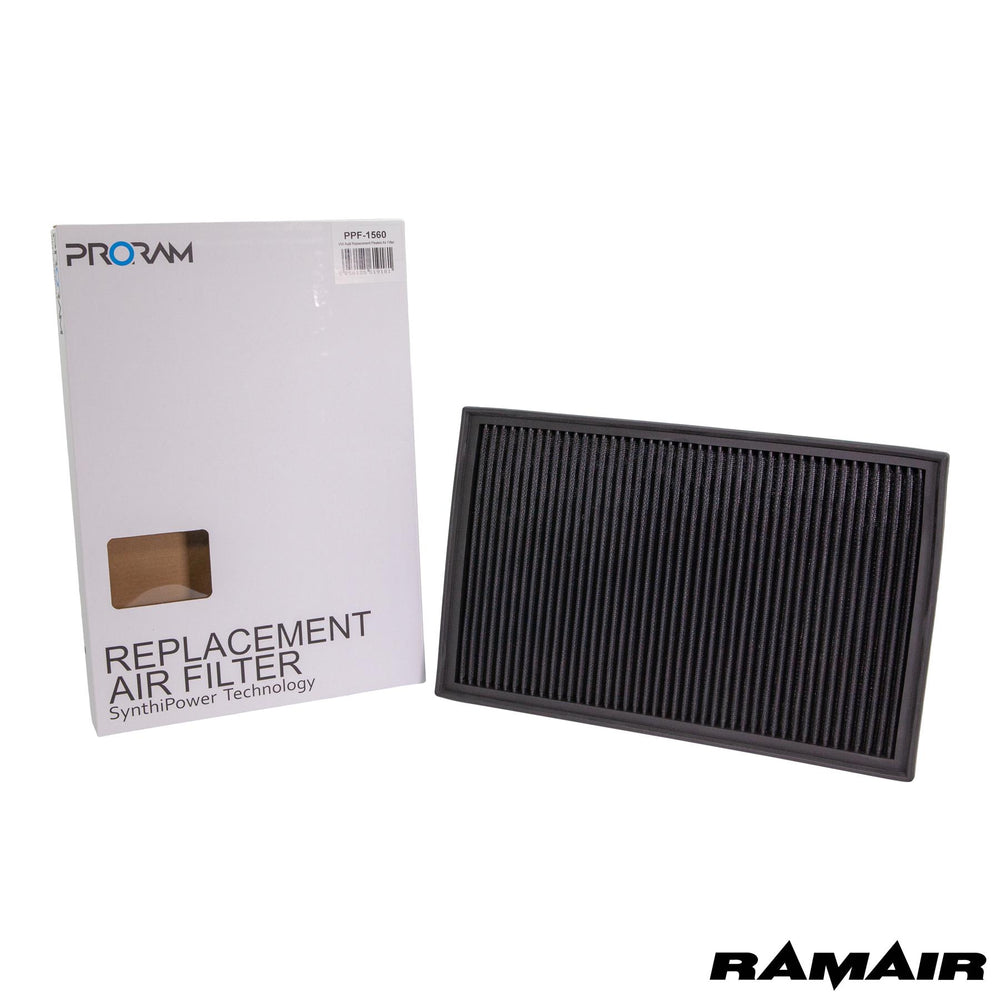 Performance Pleated Replacement Air Filter for RS3 TTS TTRS R32
