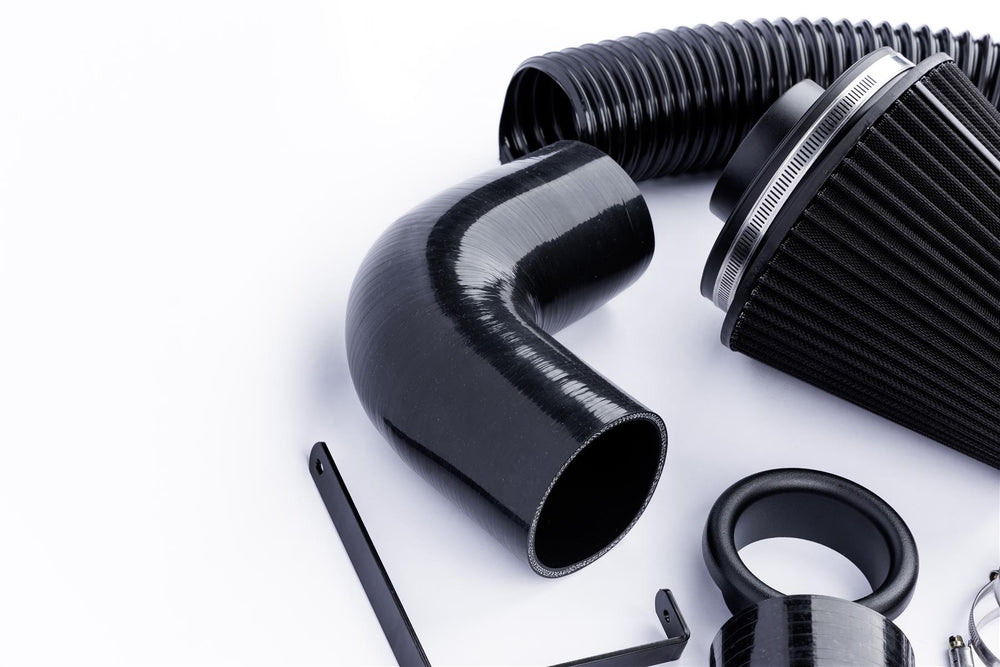 Performance Pleated Induction Kit for VW MK5 Golf R32 3.2 V6 - Black Hoses