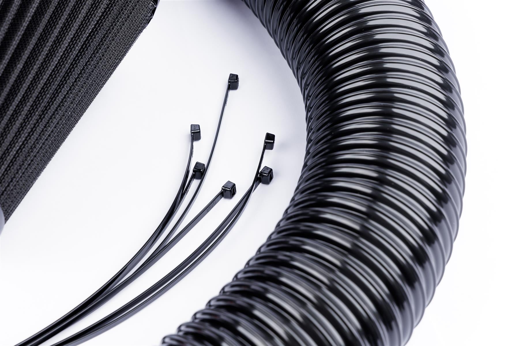 Performance Pleated Induction Kit for VW MK5 Golf R32 3.2 V6 - Red Hoses