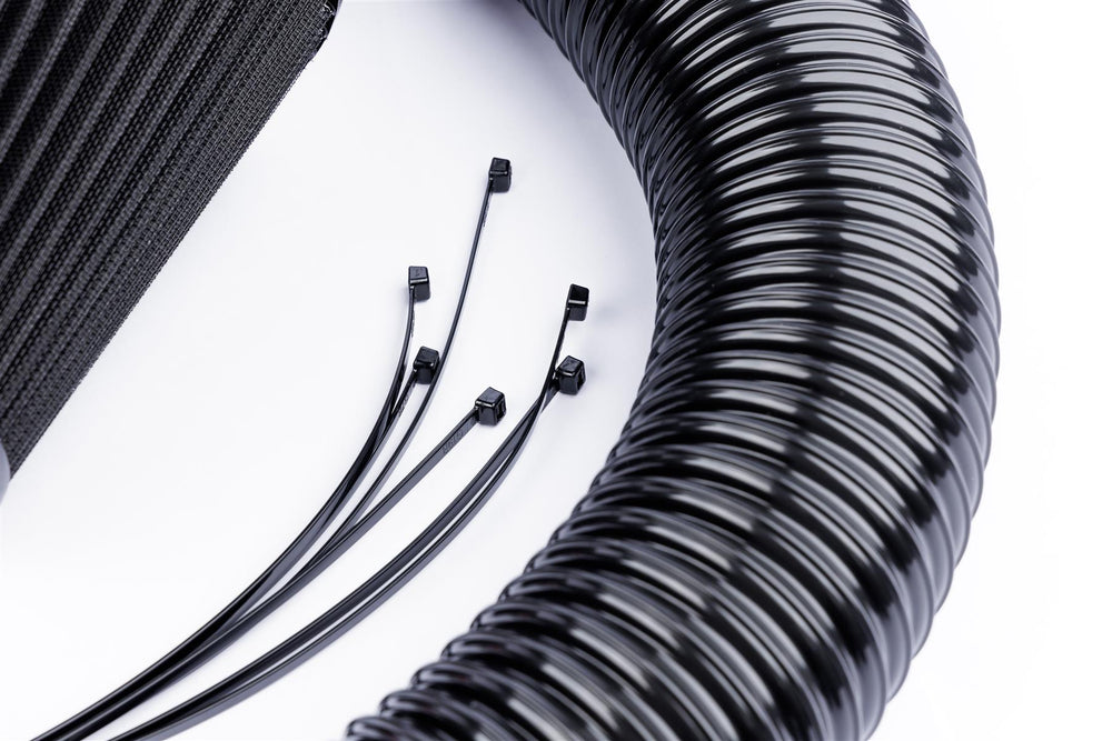 Performance Pleated Induction Kit for VW MK5 Golf R32 3.2 V6 - Red Hoses