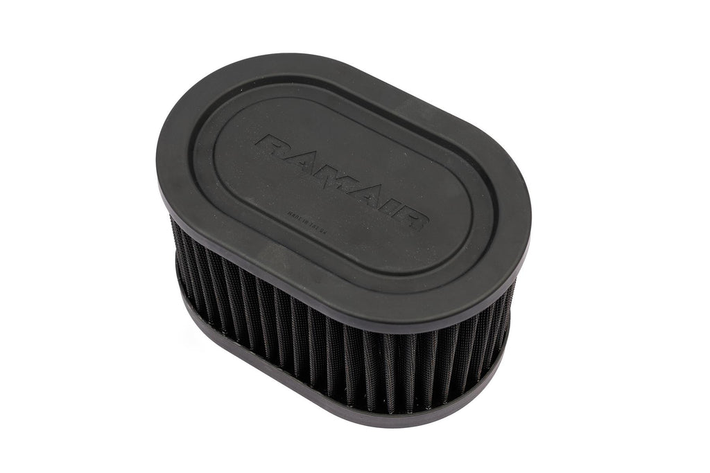 Pleated Carb Intake Air Filter MultiFit Blank Plate 100mm Int Height
