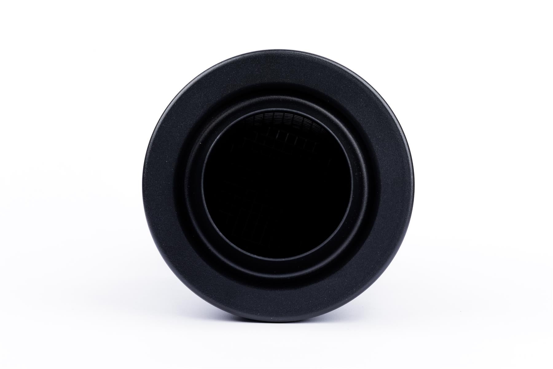 Ramair Small Foam Filter Aluminium Base 80mm (3.1inch) OD Black