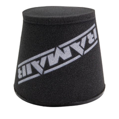 Ramair Foam Performance Universal Cone Intake Rubber Neck Air Filter 90mm (3.5inch) ID