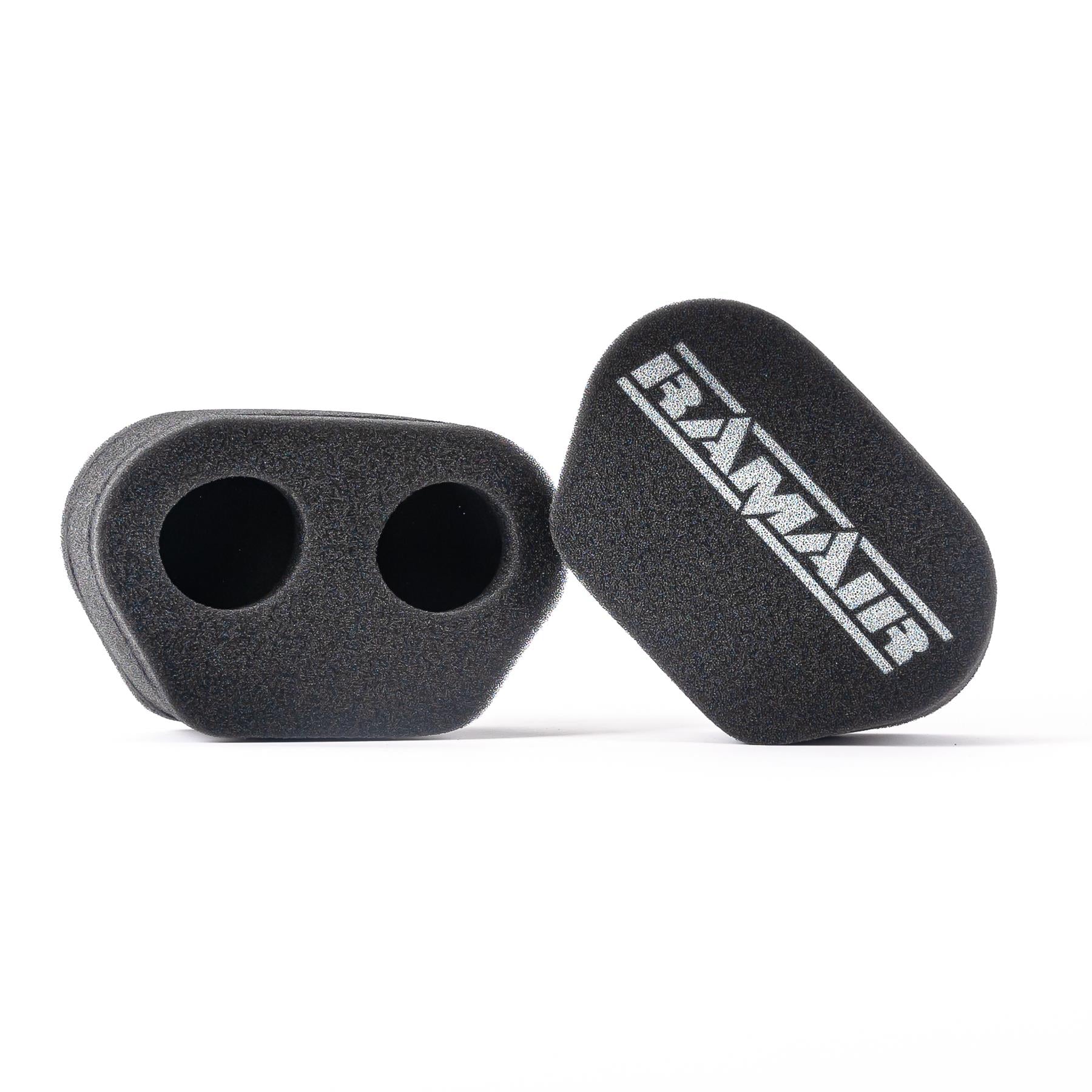 2x Twin Inlet Motorcycle Carb Sock Foam Air Filter 72mm