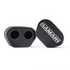 2x Twin Inlet Motorcycle Carb Sock Foam Air Filter 72mm