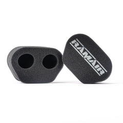 2x Twin Inlet Motorcycle Carb Sock Foam Air Filter 72mm