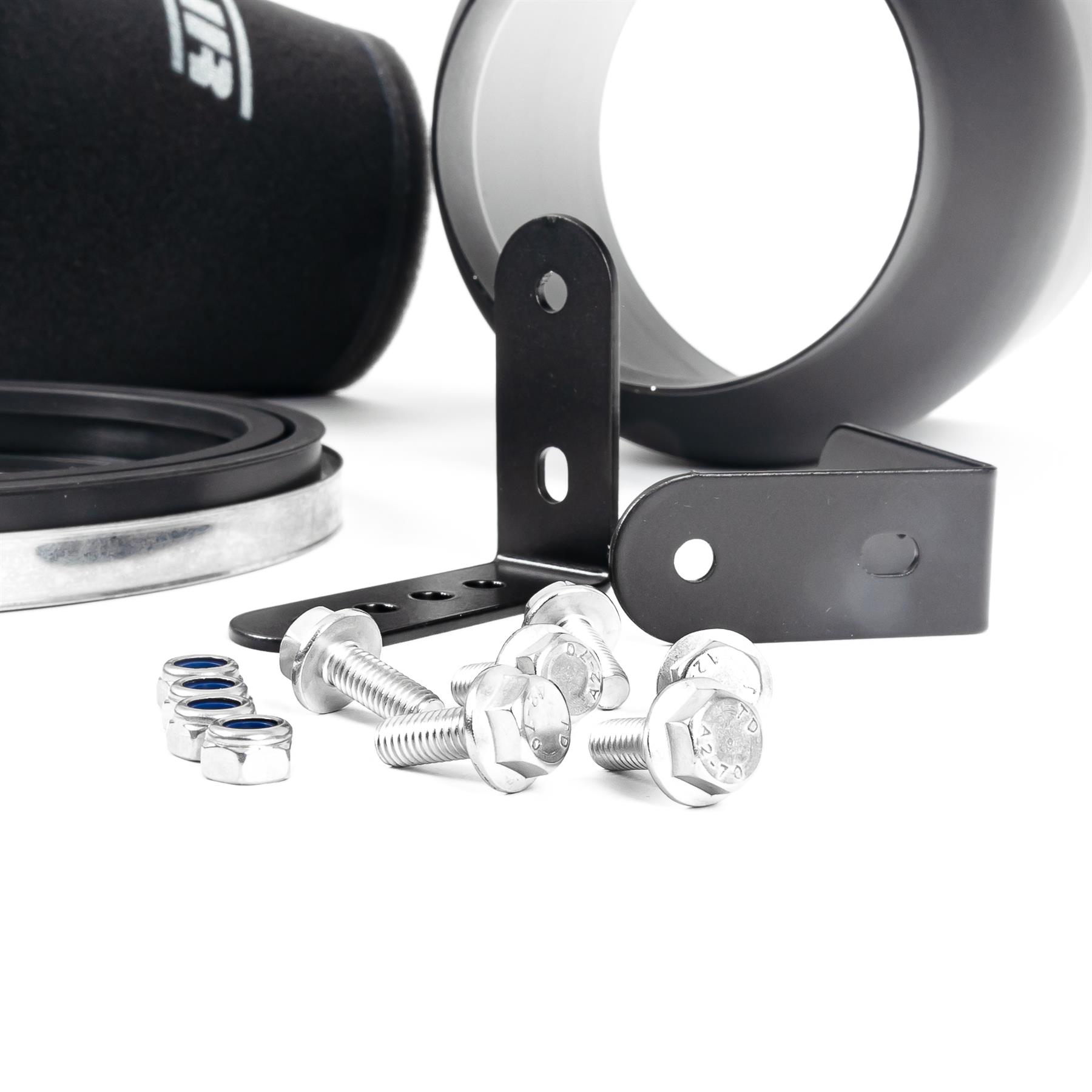ProMax Large Universal Foam 80mm Alloy Neck Air Filter in Enclosed Airbox