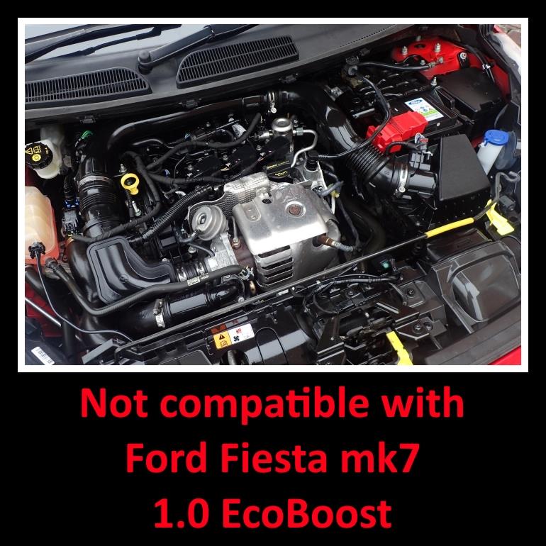 Performance Foam Induction Kit for MK8 Ford Fiesta ST 1.0 EcoBoost - Red Hose