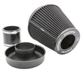 Ramair Pleated 83mm (3.25inch) ID Neck Large Cone Air Filter with Velocity Stack and Coupling